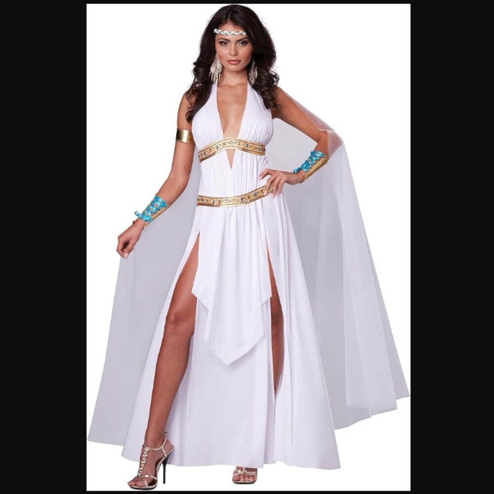 Glorious Goddess Halloween Costume, Size Medium